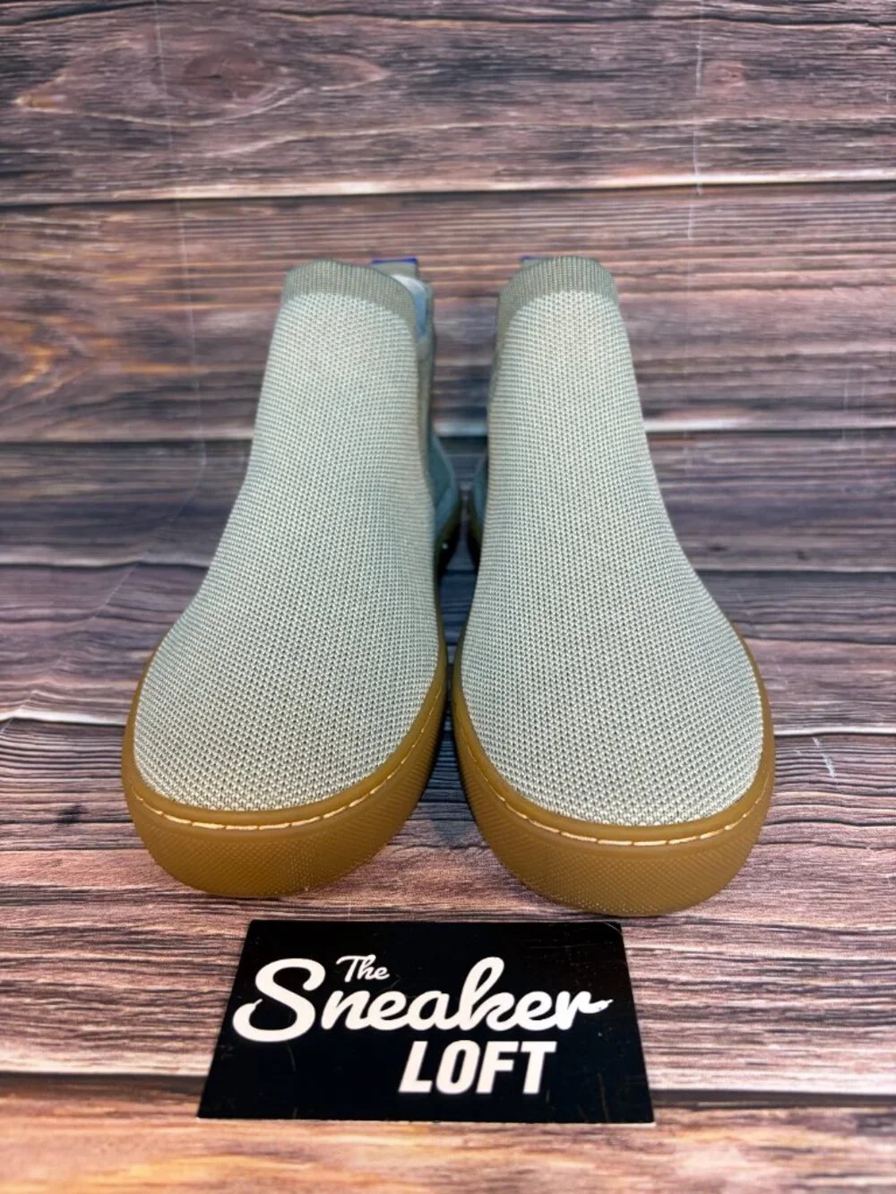 Rothy's The Chelsea Boots Light Sage Green Women's Slip On Size 8